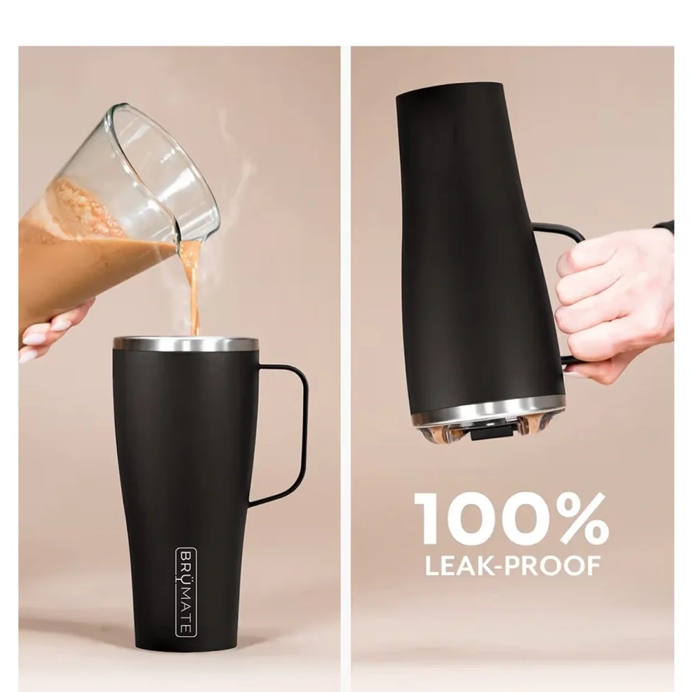 BrüMate Toddy XL 32oz 100% Leak-Proof White Insulated Tumbler - Picture 9 of 10